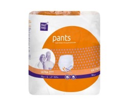 Подгузники-трусы для взрослых Medhelp ультра (впитываемость 5 капель) 10 шт.