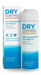 Антиперспирант, DryControl (ДрайКонтрол) 50 мл экстра форте без спирта (на водной основе) 30% дабоматик при повышенной потливости