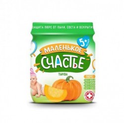 Пюре Маленькое счастье тыква с 5 мес 90 г