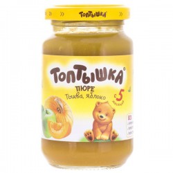 Пюре Топтышка яблоко тыква с 4 мес 190 г